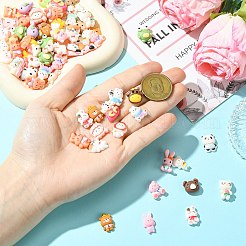 Opaque Resin Cabochons&nbsp;RESI-CJC0011-41