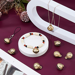 Brass Bell Pendants&nbsp;KKB-FH0001-01B