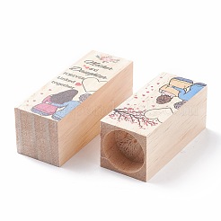 Wooden Candle Holder&nbsp;AJEW-XCP0001-67