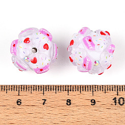 Round Resin Beads&nbsp;RESI-T059-02B