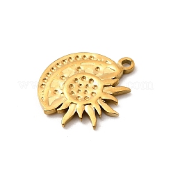 304 Stainless Steel Pendants&nbsp;STAS-B094-14G