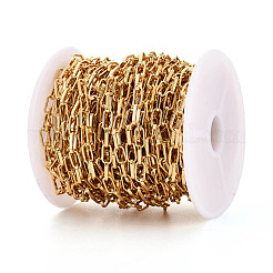 Brass Paperclip Chains&nbsp;CHC-T018-30G