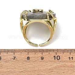 Natural Labradorite Cuff Rings&nbsp;GG-CBA5FCC-02G-07