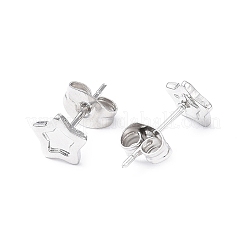 Non-Tarnish 304 Stainless Steel Stud Earring Finding&nbsp;EJEW-I285-30P
