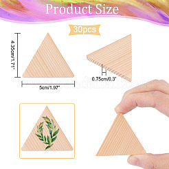 Unfinished Wood Pieces&nbsp;DIY-WH0273-90