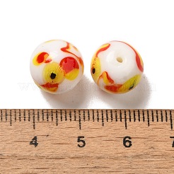 Handmade Lampwork Beads Strands&nbsp;LAMP-G162-08A-04