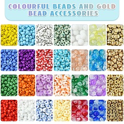 DIY Alloy & Polymer Clay & Glass Earring/Bracelets Jewelry Making Kits&nbsp;DIY-FS0007-29