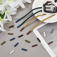 70Pcs 7 Style Plastic Aglets for Shoelaces&nbsp;KY-PH0001-84