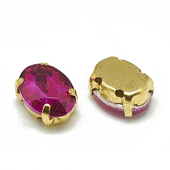 Sew on Rhinestone&nbsp;RGLA-T091-10x14mm-09G