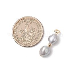 Natural Pearl Pendants&nbsp;PALLOY-JF04903