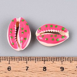 Natural Cowrie Shell Beads&nbsp;SSHEL-N034-35-06