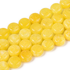 Dyed Natural White Jade Beads Strands&nbsp;G-T143-16K