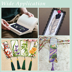 Cotton Bookmarks for Cross Stitch Making&nbsp;DIY-WH0759-26B