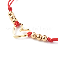 Adjustable Nylon Thread Braided Bead Bracelets&nbsp;BJEW-JB06437