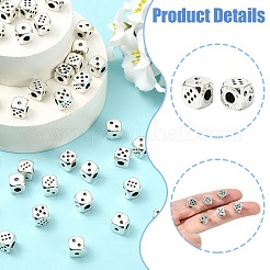Tibetan Style Alloy Beads&nbsp;TIBEB-CJC0001-13AS