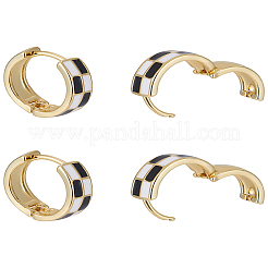 2Pairs Alloy Hoop Earrings&nbsp;EJEW-LP0001-28