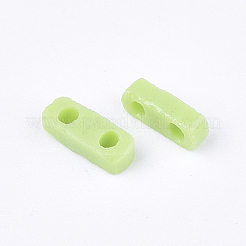 2-Hole Opaque Glass Seed Beads&nbsp;SEED-S023-21A-06
