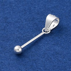 925 Sterling Silver Pendant Bails&nbsp;STER-D301-03S