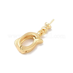 Brass Peg Bails Pin Pendants&nbsp;KK-Q030-11G