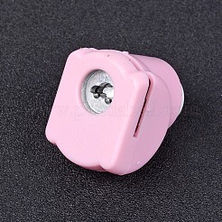 Random Single Color or Random Mixed Color Mini Plastic Craft Paper Punch Sets for Scrapbooking & Paper Crafts&nbsp;LS-AJEW-L051-02