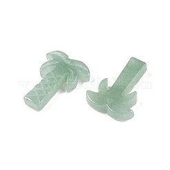 Natural Green Aventurine Coconut Tree Pendants&nbsp;G-N342-02H
