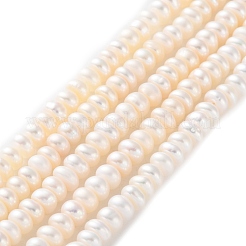 Natural Cultured Freshwater Pearl Beads Strands&nbsp;PEAR-I007-02D-01