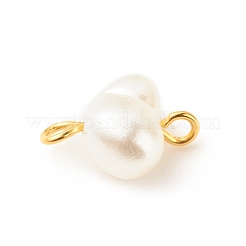 ABS Plastic Imitation Pearl Connector Charms&nbsp;PALLOY-JF01563