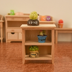 Miniature 3 Tiers Wood Display Racks&nbsp;MIMO-PW0001-066