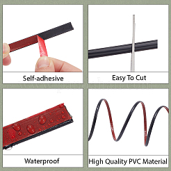 PVC Self-Adhesive Flexible Molding Trim&nbsp;DIY-CP0011-89A-03