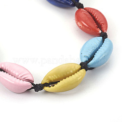 Adjustable Nylon Thread Cord Braided Bracelets&nbsp;X-BJEW-JB04073