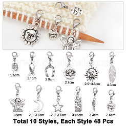 Alloy Pendants&nbsp;HJEW-AR0001-05