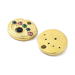 Ion Plating(IP) Real 18K Gold Plated 316L Surgical Stainless Steel Pendants&nbsp;STAS-D029-06G