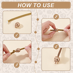 32Pcs 4 Styles Alloy Buttons&nbsp;BUTT-GA0001-37