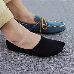 Polycotton Non-slip Boat Socks&nbsp;AJEW-WH20054-023B