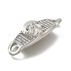 304 Stainless Steel Crystal Rhinestone Connector Charms&nbsp;STAS-M119-06D-AS