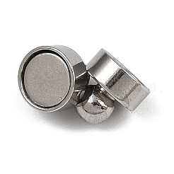 304 Stainless Steel Magnetic Clasps&nbsp;STAS-C127-09P