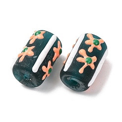 Handmade Lampwork Enamel Beads&nbsp;LAMP-B051-03A