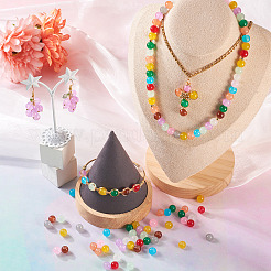 360Pcs 12 Style Imitation Jade Glass Beads Strands&nbsp;DGLA-CW0001-01