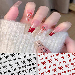 5Sheets 5 Colors Bowknot Self Adhesive Nail Art Stickers&nbsp;MRMJ-LP0002-12