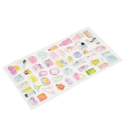 PET 3D Puffy Stickers&nbsp;STIC-NH0001-02E