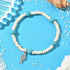 3Pcs 3 Styles Alloy Charm Bracelets&nbsp;BJEW-JB12286