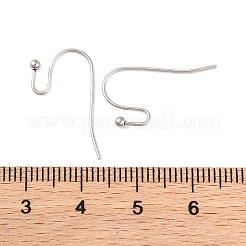 Tarnish Resistant 316 Surgical Stainless Steel Earring Hooks&nbsp;STAS-I045-03