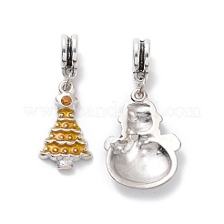 Tibetan Style Alloy European Dangle Charms&nbsp;PALLOY-JF00305