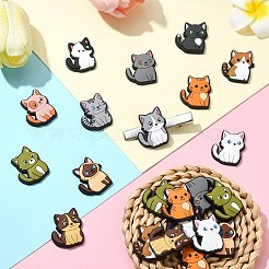60Pcs 12 Colors Pet Theme PVC Plastic Cabochons&nbsp;FIND-CJ0002-56