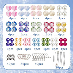 DIY Fairy Dangle Earring Making Kit&nbsp;DIY-SC0021-75