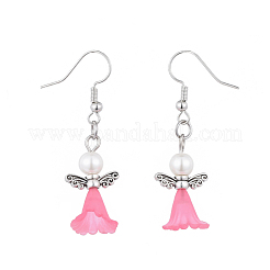 Angel Dangle Earrings&nbsp;EJEW-JE04169-M