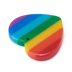 Plastic Stripe Pendants&nbsp;KY-H003-01