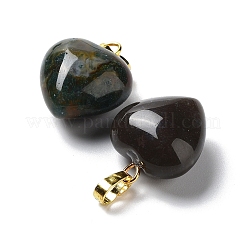 Natural Moss Agate Pendants&nbsp;G-I311-A08-G