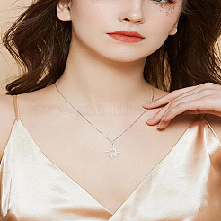 8Pcs 2 Colors 201 Stainless Steel Solar Eclipse Pendants&nbsp;STAS-LP0004-66