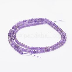 Natural Amethyst Beads Strands&nbsp;LS-G-F460-50
